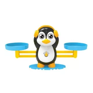 Balança Do Pinguim - Brinquedo Educativo Matemática Steamtoy