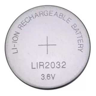 Bateria Lir2032 Cr2032 Recarregavel  3,6v Oferta