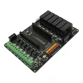 Plc Esp32 30 Pin Control Shield  6 Entradas 6 Salidas