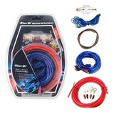 Kit Cables Para Amplificador Subwoofer 1500w Auto / 213004