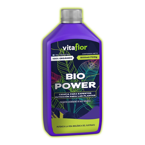Terrafertil Fertilizante Vitaflor Bio Power 500ml