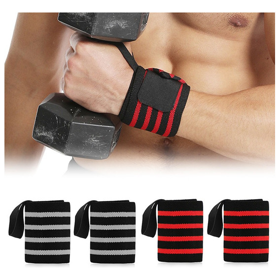 Correas Muñequera Gym Crossfit Pesas Lifting Fitness Cintas