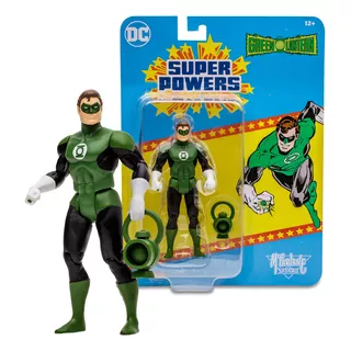 Mcfarlane Super Powers Dc - Lanterna Verde De 4,5 Polegadas