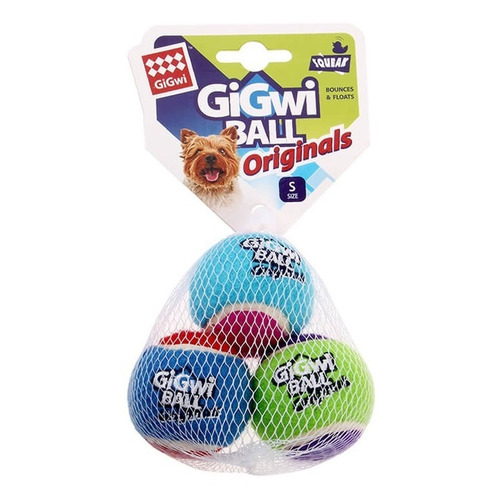 Pack Pelotas Gigwi Tennis Small (3 Un) Perro/ Vets For Pets Color Multicolor