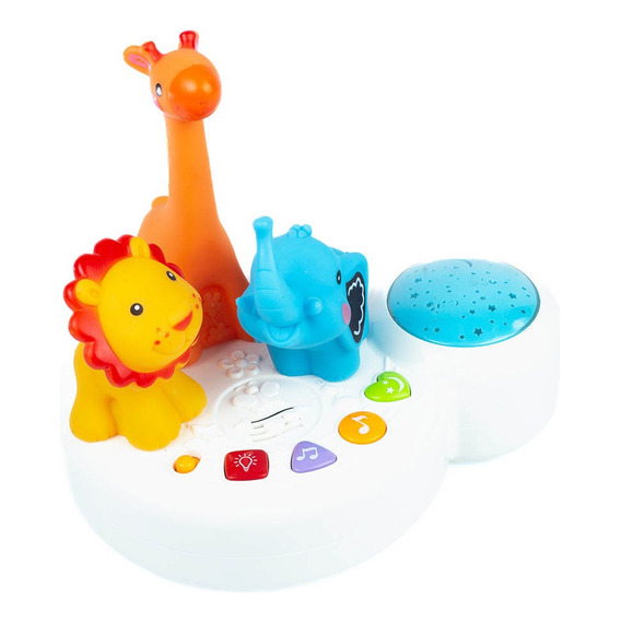 Proyector Musical Animalitos Para Bebe