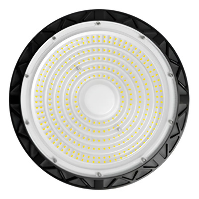 Colgante Galponero Alta Potencia Highbay 200w Macroled Negro