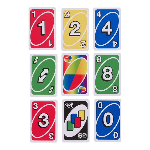 UNO Play With Pride juego de cartas para jugar con amigos para niños desde los siete años de edad en adelante