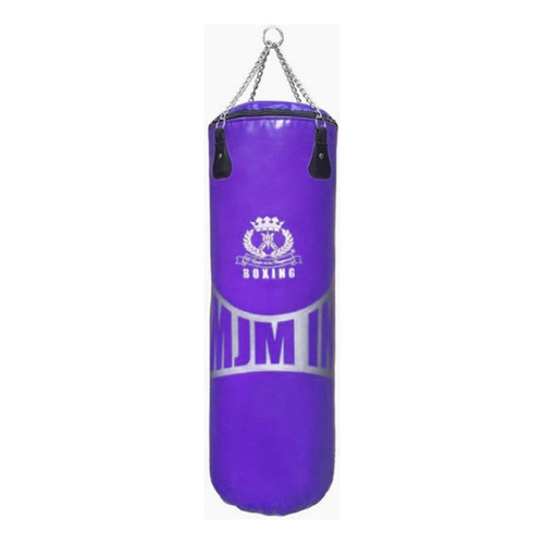 Costal Saco Cadena Box Mma Kick Boxing 90cm Mjm In Color Morado