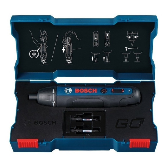 Destornillador inalámbrico Bosch Professional Go 3.6V azul