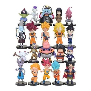 Set 20 Figuras Dragon Ball Super