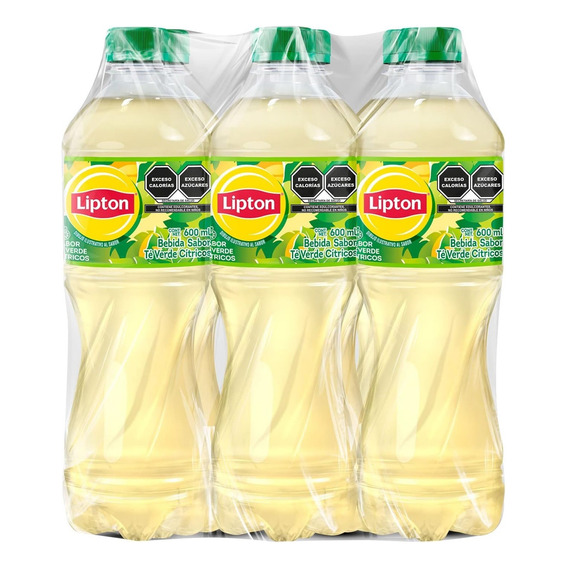 Té Lipton Verde Light Pack 6 Unidades 600ml