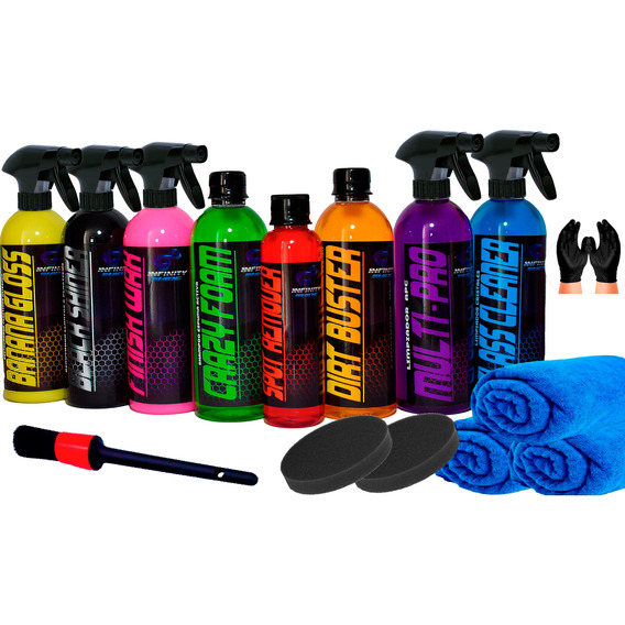 Kit-shampoo Altaespuma-cera-brillo-apc-detalladoauto 22 Pz