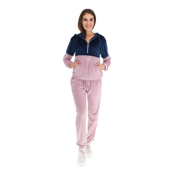 Conjunto Pants Dama Velour Terciopelo Strech Bingos´s Star