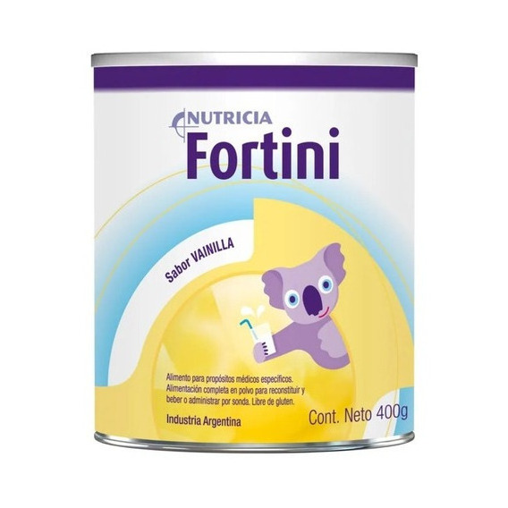 Suplemento Nutricional Fortini Polvo Vainilla 400grs