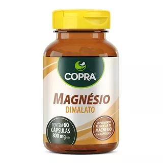 Magnésio Dimalato 800mg - 60 Cápsulas - Copra