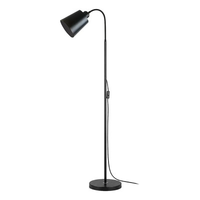 Lampara Febo Metal Flexible Negra Apto Led E27 Ldh201-n Ld Negro