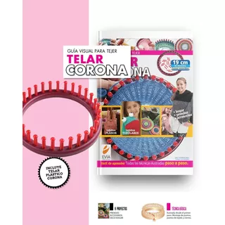 Guía Visual / Telar Portátil Circular Corona / Revista+telar
