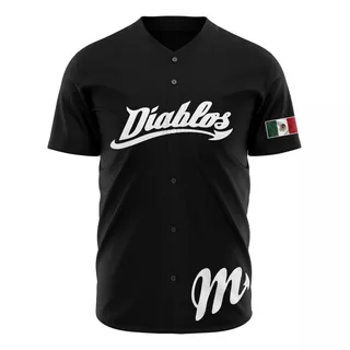 Camisola Jersey Béisbol Diablos Rojos De México Personalizad