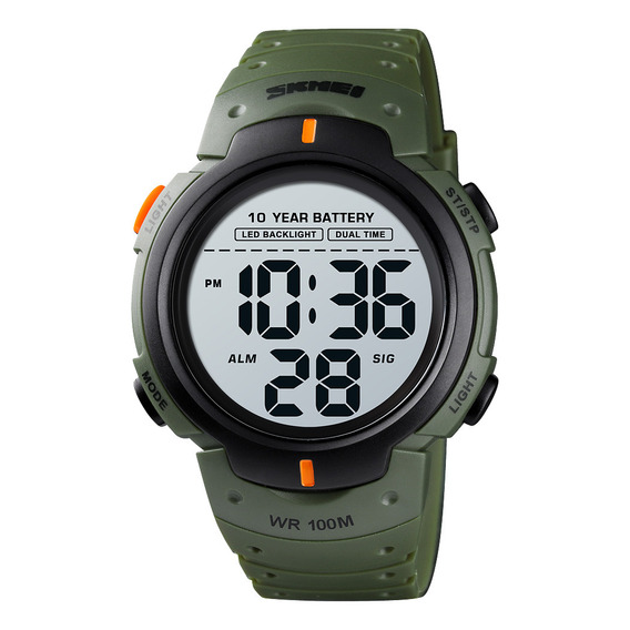 Reloj Digital Hombre Skmei 1560 Impermeable Reloj Deportivo