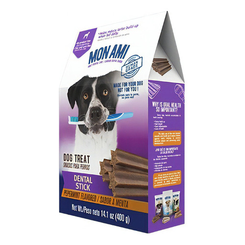 Snack saludable para perro Mon Ami Dental Stick 400gr
