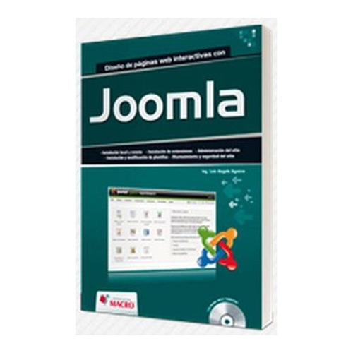 Diseño De Web Joomla Con Cd Edicion 2010, De Angulo, Luis. Editorial Macro, Tapa Blanda, Edición 1 En Español