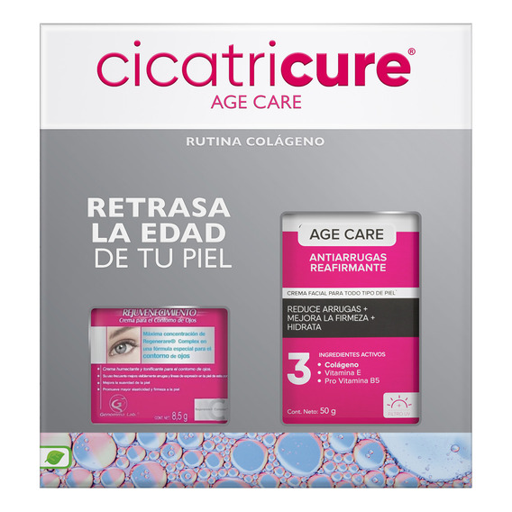 Pack Cicatricure Age Care Reafirmante+cicatricure Ojos 8,5gr