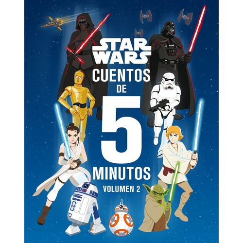 Libro Star Wars. Cuentos De 5 Minutos. Volumen 2