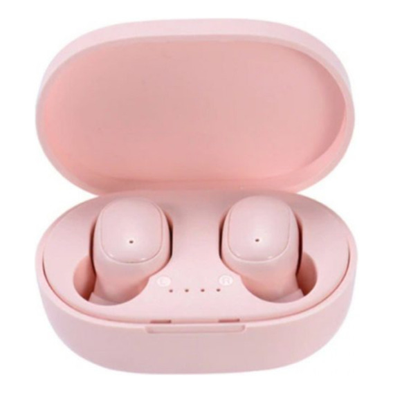 Auriculares Bluetooth Ruffo Rf-a6s Rosa In-ear Con Microfono