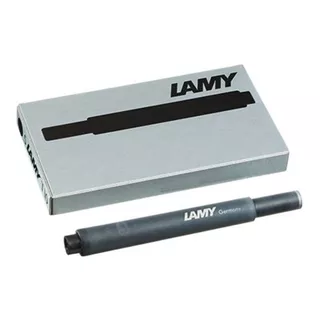 Tinta Negro Lamy: Caja De 5 Cartuchos T10 Negro