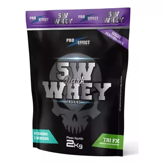 Whey Protein 5w Dark Insane 2kg (whey Protein Concentrado)