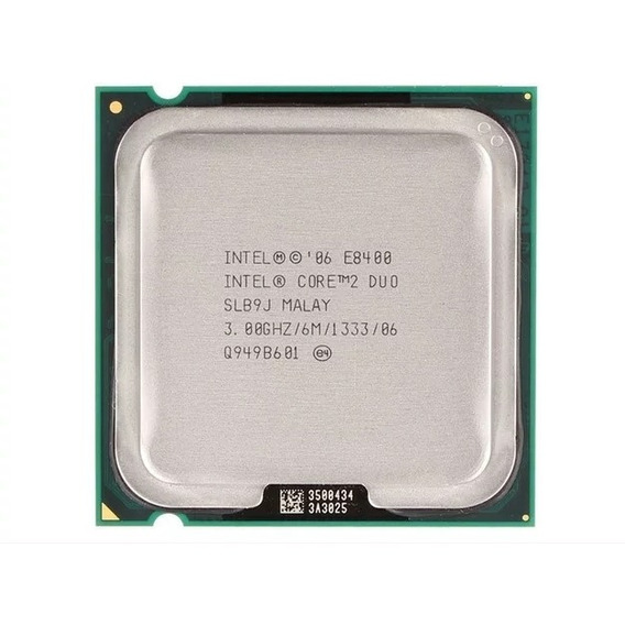 Procesador Intel Core 2 Duo E8400 3,0 Ghz, 6m 1333mh 775 Cpu