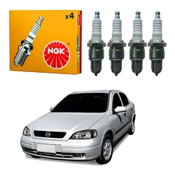  Jogo Velas Ngk Astra Sedan 1.8 2.0 8v 1998 A 2004