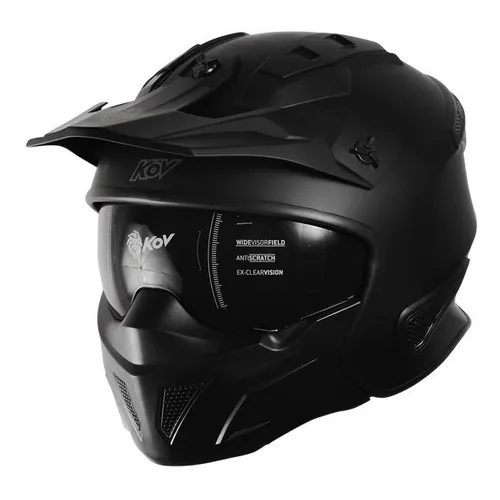 Casco Para Moto Mascara Rock-o Dot | MercadoLibre