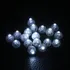 Luz De Destello Del Led, Luz Del Globo, 100pcs/lot Lámparas De Bola Llevadas Redondas Luces Del Globo Linterna Decoración Del Banquete De Boda De Navidad(blanco)