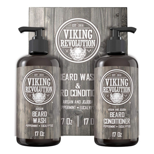 Viking Revolution Best Deal Juego Acondicionador Para Barba