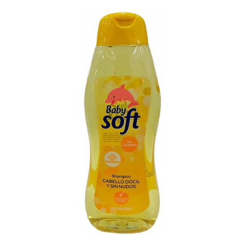  Shampoo Baby Soft Babysoft Cabello Docil Amarillo X 800 Ml