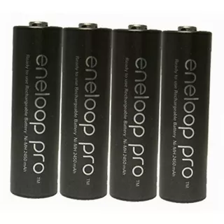 Eneloop 0b-eyua-4xdi Pro Aa Batería Recargable Precargada