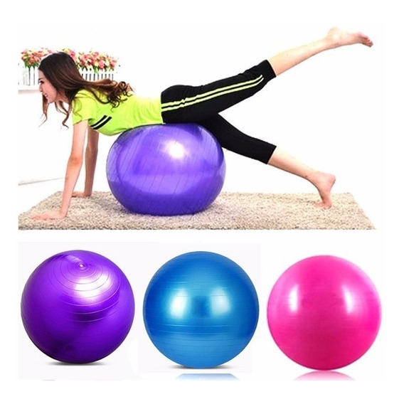 Pelota Pilates/gimnasio/terapéuticas 65cm + Inflador