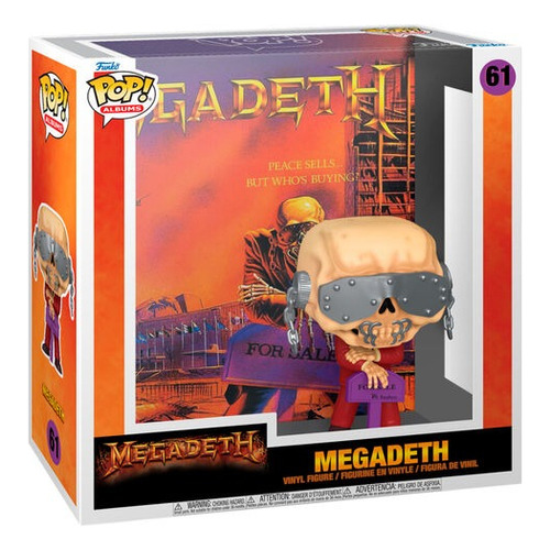 Funko Pop Album Megadeth - Megadeth #61