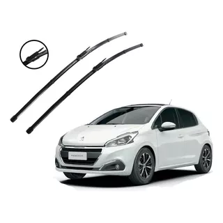 Palhetas Limpador De Parabrisa Chuva Peugeot 208 2012 A 2018