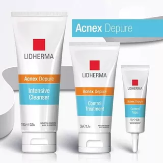 Kit Lidherma Rutina Completa Piel Con Acne Acnex Depure 