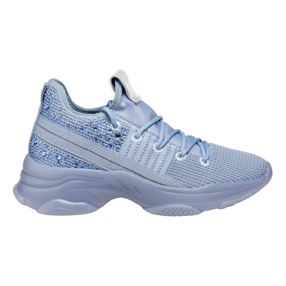 Tenis Madden Girl Shimmer Suela De 4 Cm Con Cordones Mujer