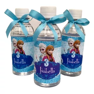 10 Frozen Botella Para Agua Frozen Personalizado