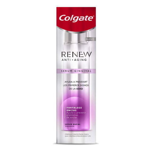 Colgate serum bucal renew anti-aging fortalece encías 120ml