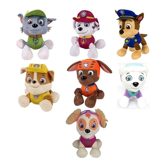 Peluche Patrulla Canina Compatible Con Paw Patrol Cachorros