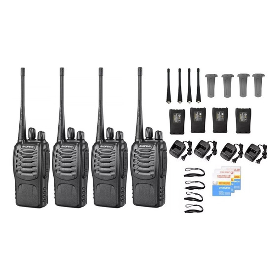 Walkie Talkie Intercomunicador Boquitoqui Kit X 2 Baofeng  