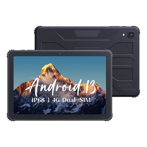 Tablet  Cubot Tab KingKong 10.1" con red móvil 256GB negra y 8GB de memoria RAM