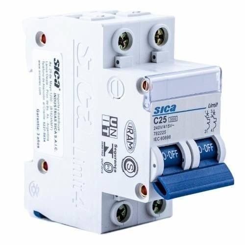 Interruptor Termica Automático Bipola 2x32 Sica 782232
