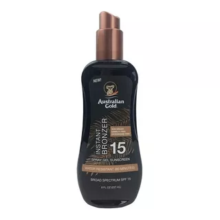 Australian Gold  Gel Aerosol Bronceador 15spf Original