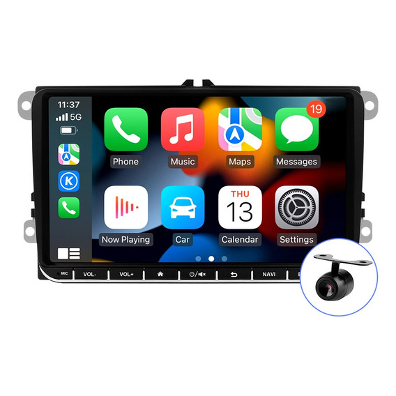 Estéreo 2gb Carplay Para Vw Polo Vento Bora Golf Jetta Mk6